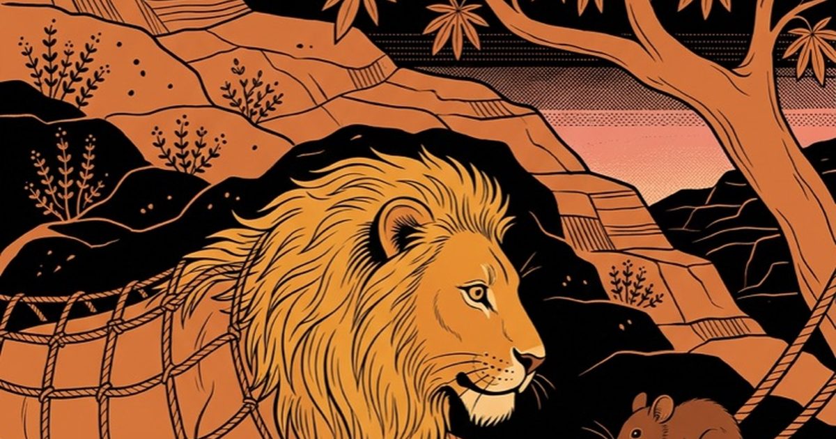 The Lion and the Mouse