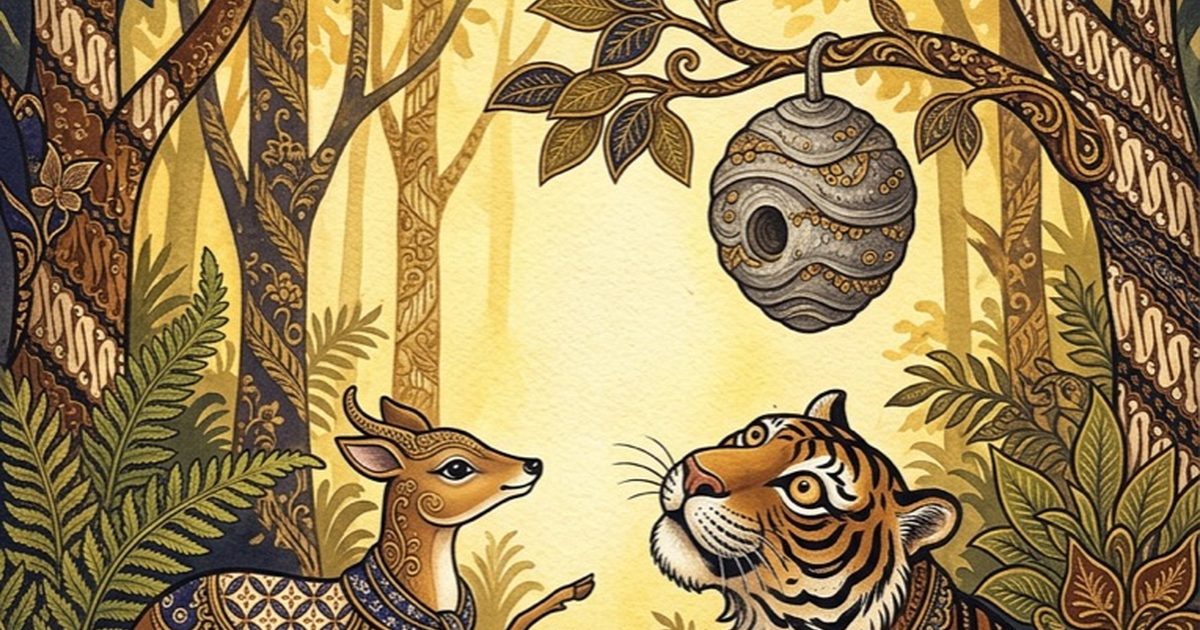 Si Kancil and the Hungry Tiger
