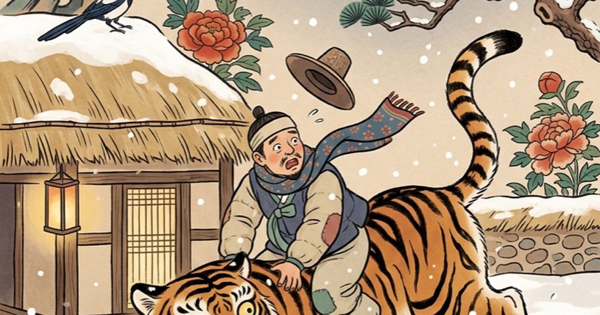The Tiger and the Dried Persimmon