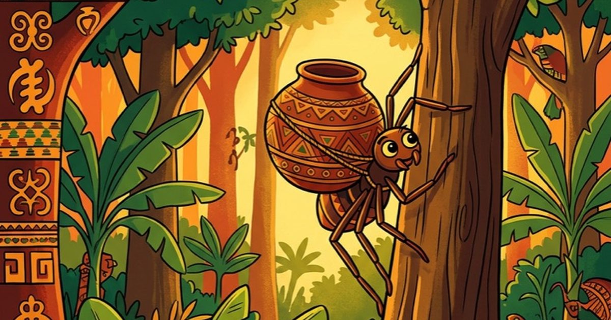 Anansi and the Pot of Wisdom