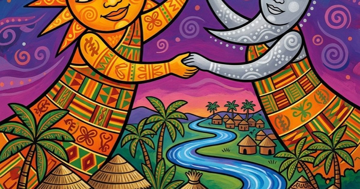 Why the Sun and Moon Live in the Sky